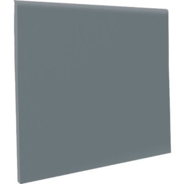 Roppe Pinnacle Rubber No Toe Wall Base Coil 4in x .125in x 120' Dark Gray C40NR3P150